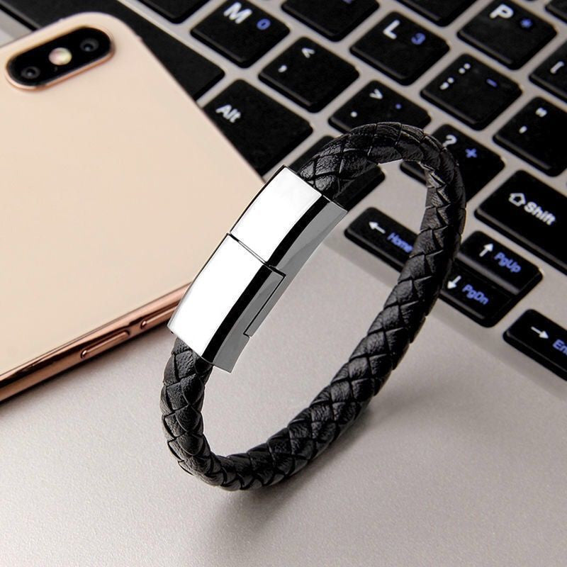 2-in-1 Portable Bracelet Charger