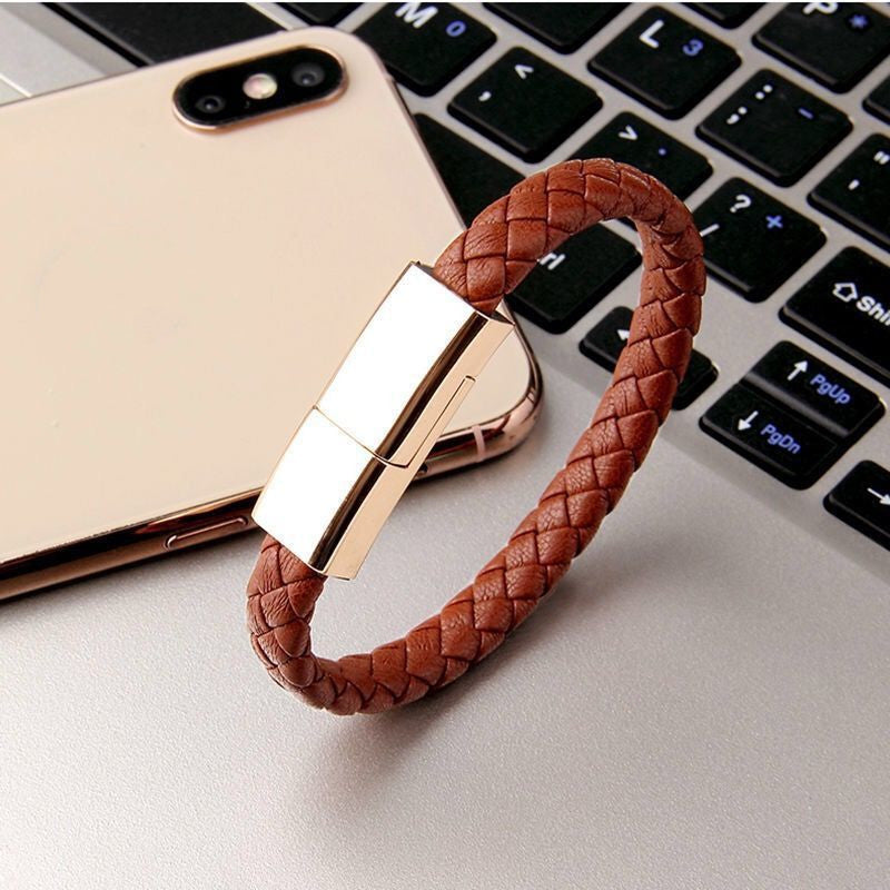 2-in-1 Portable Bracelet Charger